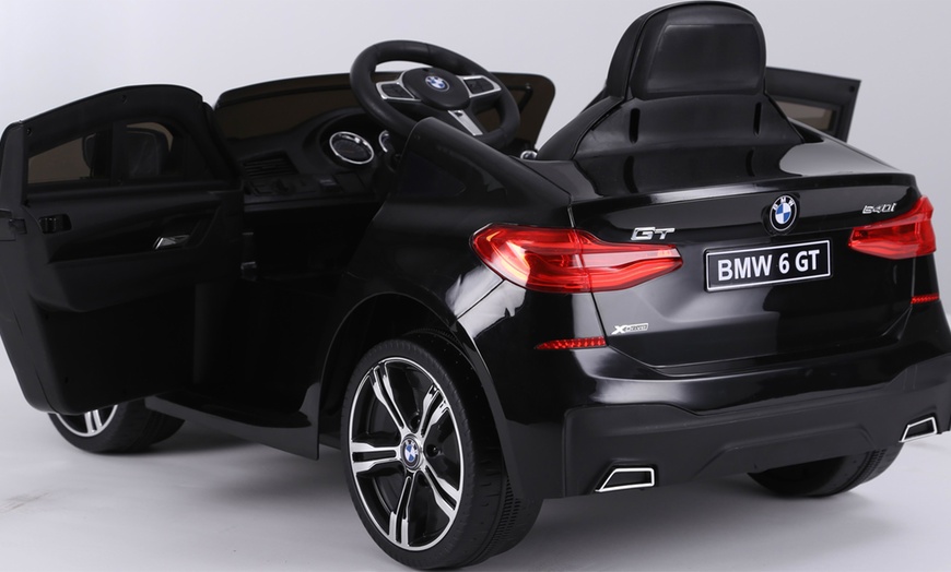 Image 20: BMW 6 GT-Style Kids' Electric Ride-On-Car