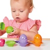 Image 1: Tomy Hide & Squeak Egg and Spoon Set