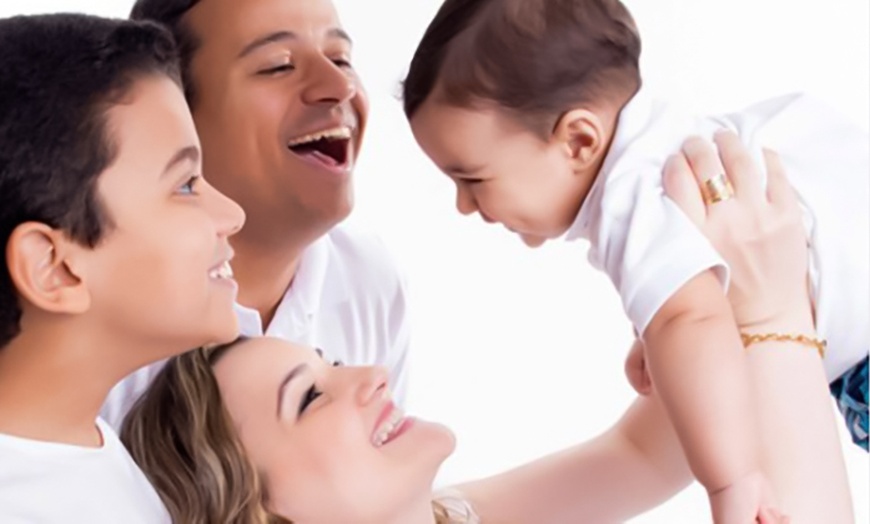 Image 2: Capture Moments with 30-Minute or One-Hour Studio Family Photo Shoot