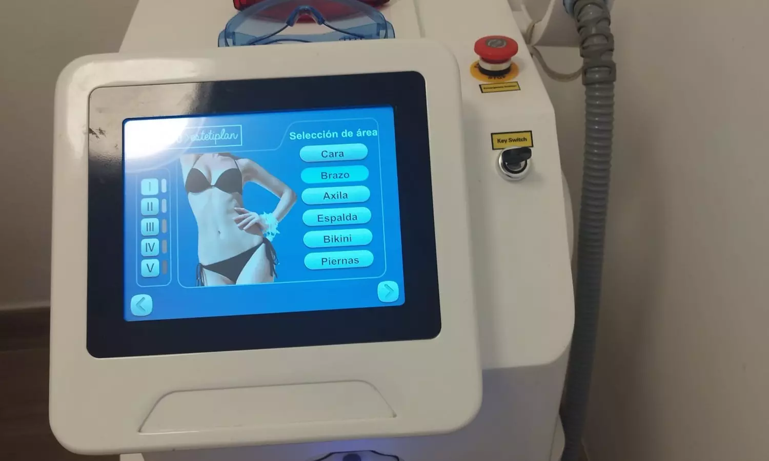 3, 5 o 7 sesiones de depilación láser en zona corporal a elegir para 1