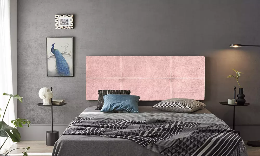 Cabecero Dalia tapizado en tela nido antimanchas Acualine