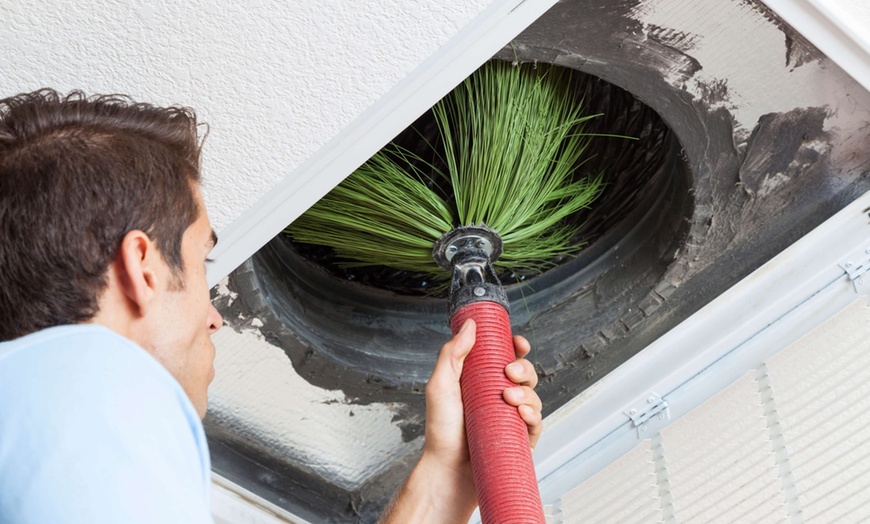 Image 3: Air Duct Inspection and/or Dryer Vent Cleaning Services for Safer Home