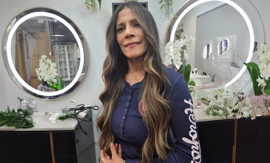Image 8: Women's Shampoo, Blow-Dry & Style with Color or Highlight Options