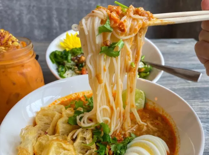 Indulge in Burmese & Thai Dishes with $30 or $60 Towards Food & Drink 