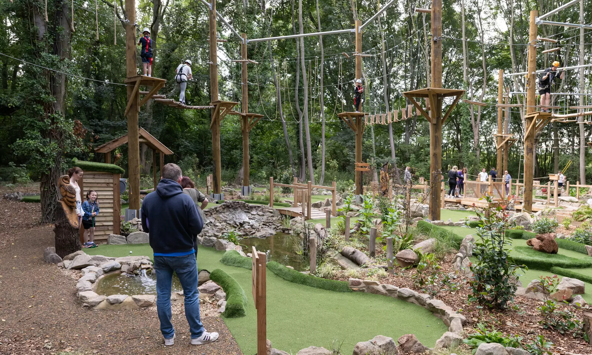 Up to 26% Off on High Rope Course at Iron Pit Woods Adventure