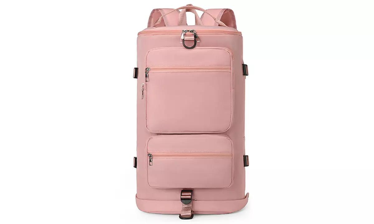 Water Repellent Travel Duffle Bag Gym Backpack