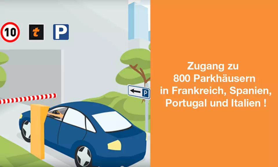 Badge zur elektr. Mautzahlung auf Autobahnen in Frankreich, Spanien, Portugal & Italien von Bip&Go (58% sparen) - Second Medium