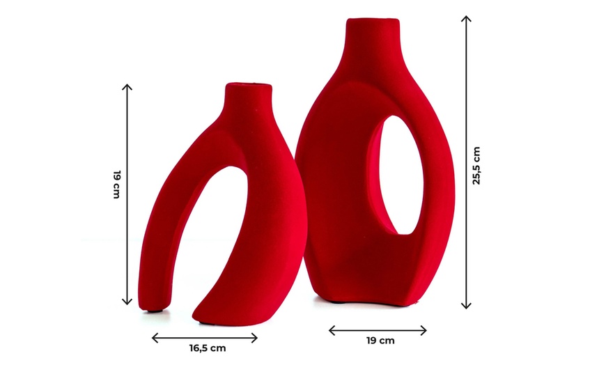 Image 45: Vaso decorativo in ceramica