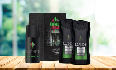 Fino a 4 kit con 1 spray per il corpo da 35 ml e 2 bagnoschiuma da 50 ml Lynx
