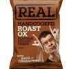 Image 3: Real Hand Cooked Roast Ox Crisps - 24 x 35g Bags, Bold & Meaty Flavour