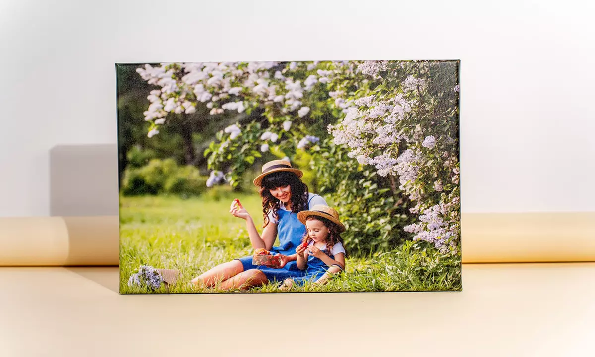 Foto op canvas via Colorland