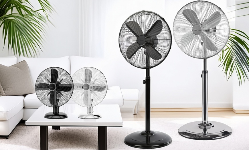 Image 1: Proficare Stand- oder Tischventilator