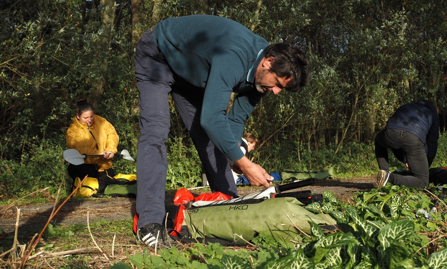 Image 3: Glissez au cœur de la nature : la forêt brabançonne en packraft