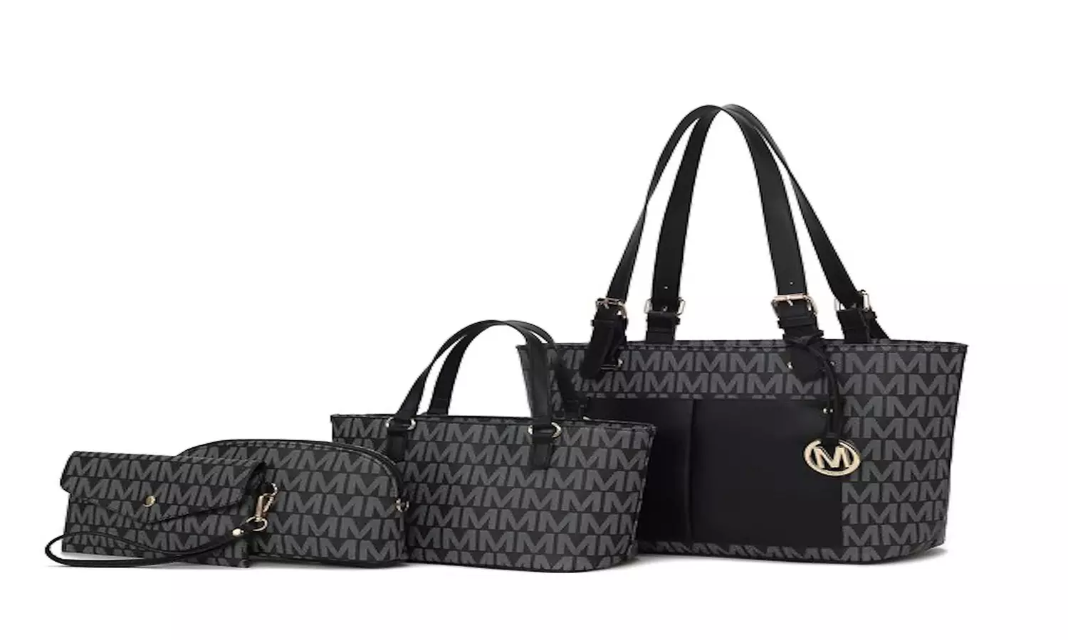 Havenly Vegan Leather Tote Set - Stylish & Functional