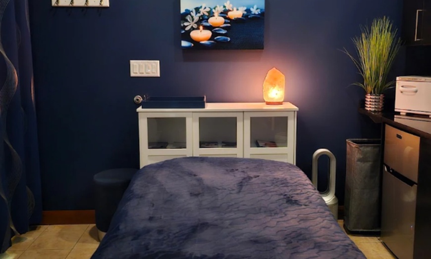 Image 3: New Blue Facial, Microcurrent Facial-Toning Facial / LED Lights Facial