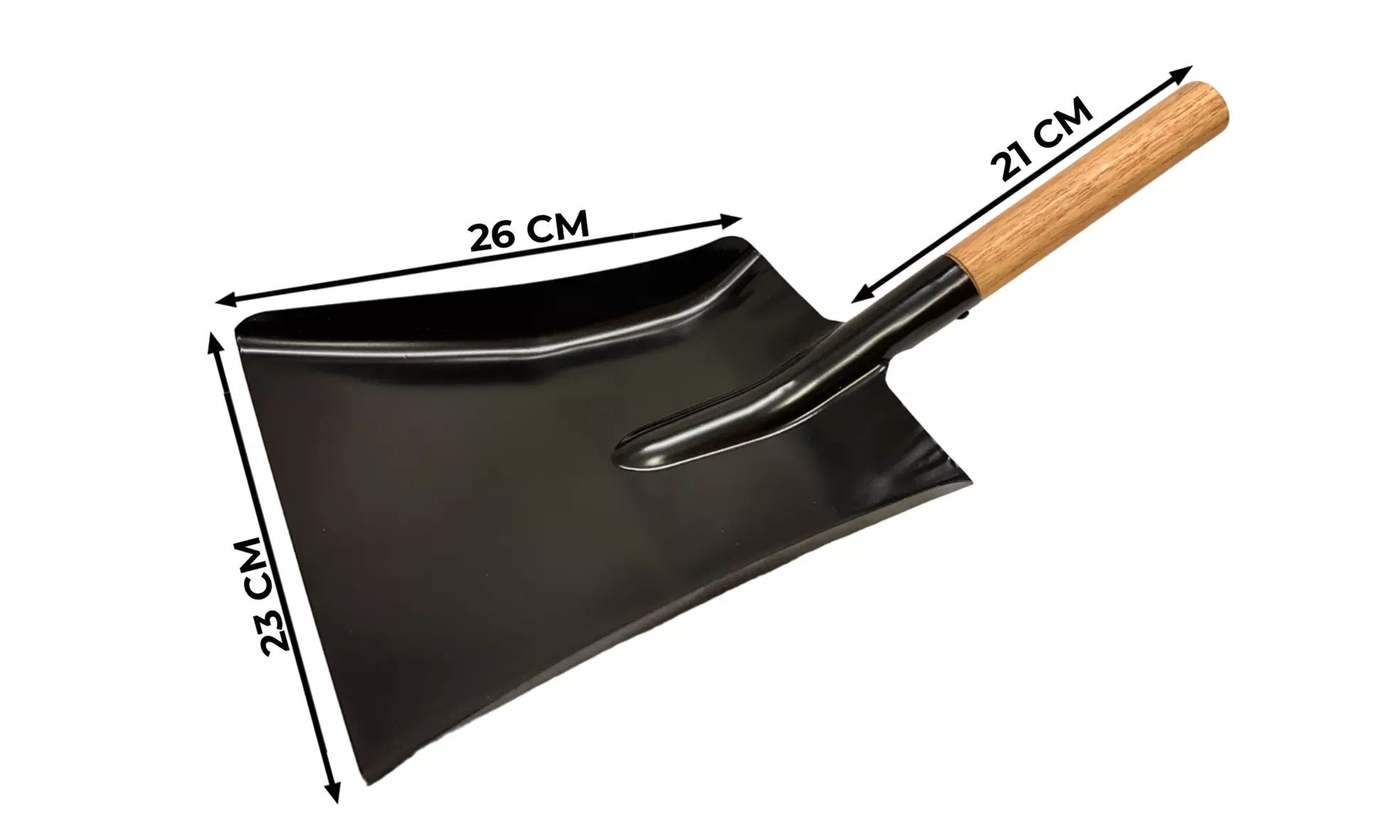 Heavy Duty Shovel with Optional Brush