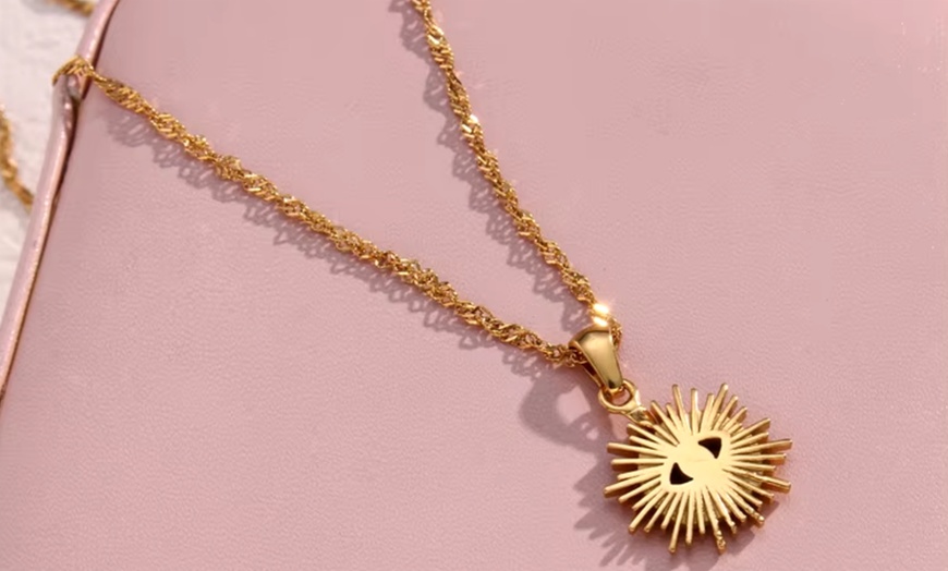 Image 4: Collana da donna 18k con ciondolo 