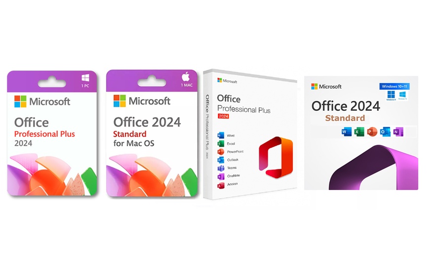 Image 1: Microsoft Office 2024 Professional Plus oder Standard für Windows/Mac