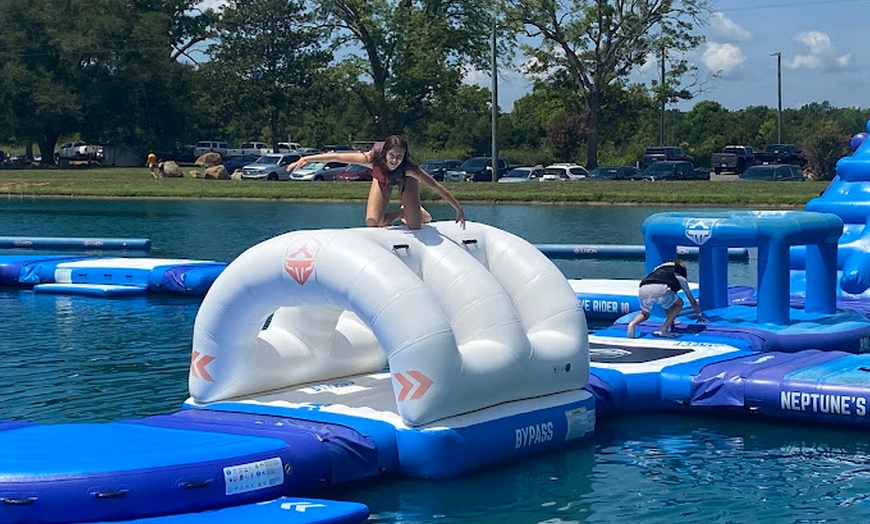 Image 4: Make a Splash: Aqua Park Pass for One, Two, Three, or Four