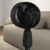 Image 3: HomCom 12-Inch Floor Standing Fan