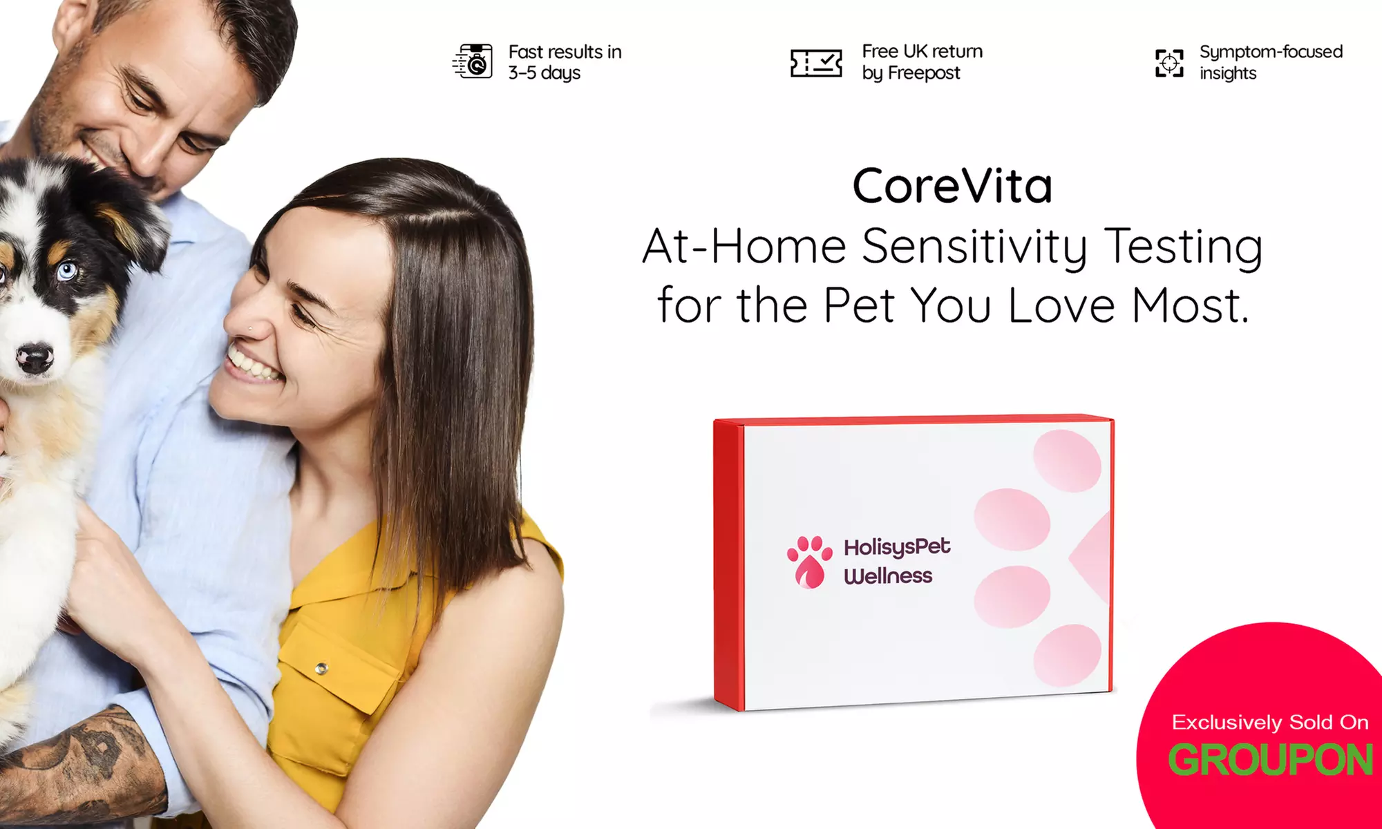 Holisys Wellness: The All-In-One Pet Sensitivity and Nutrient Testing Kits for Total Health and Wellness Clarity - Primary Image