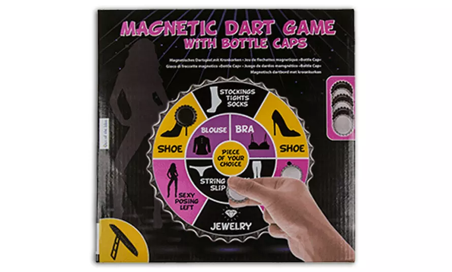 Jeu de fléchettes striptease pour adultes - Second Medium