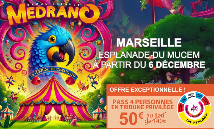 Image 2: « La Légende de l’Oiseau Bleu » du Grand Cirque Medrano à Marseille