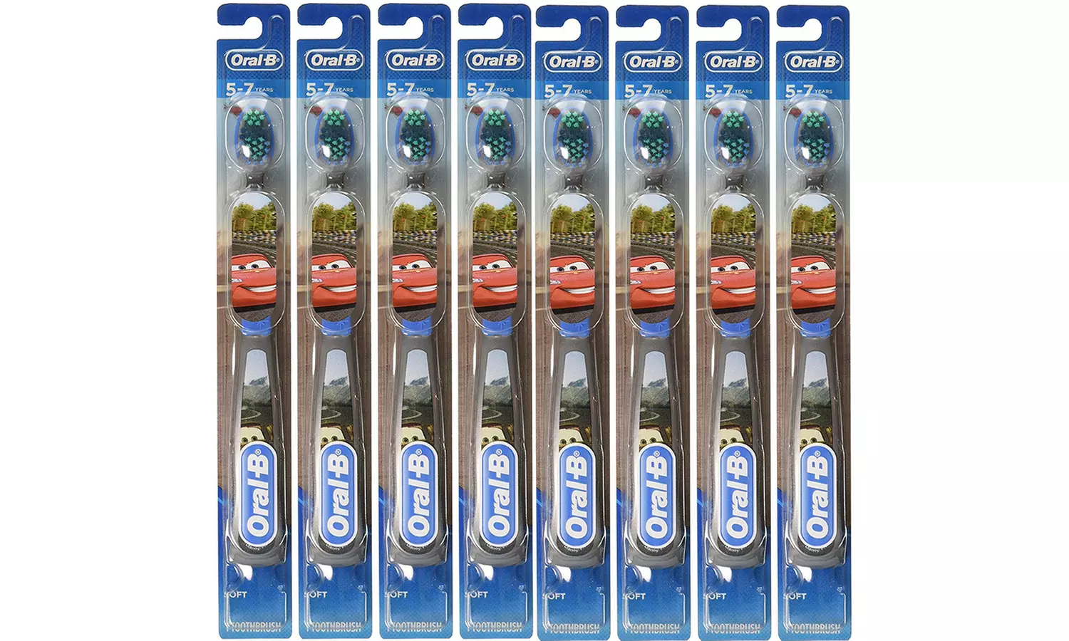 OralB ProHealth Stages Disney Pixar Cars Kid's Toothbrush (4- or 8-Pack) - Primary Image