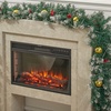 Image 9: Living And Home Festive Pre-Decorated Christmas Garland