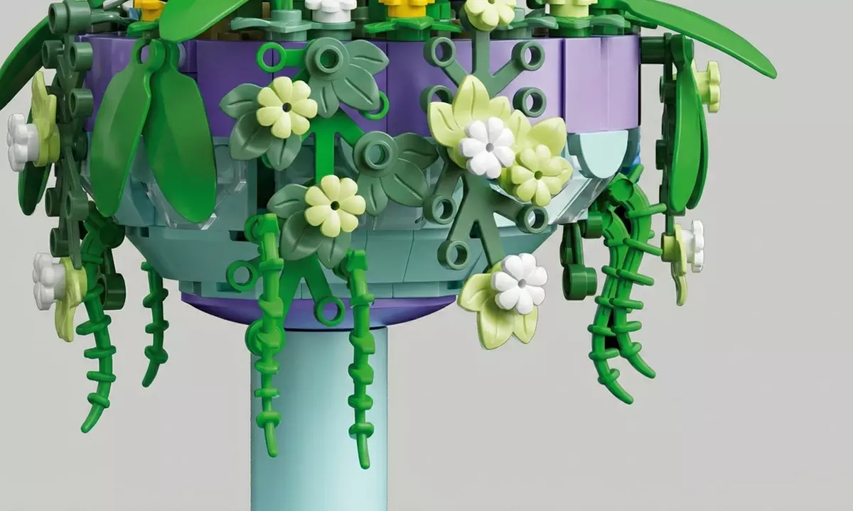 DIY Building Blocks Flower Bouquet Set - 622 Pieces