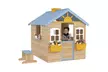 Outsunny Wooden Kids Playhouse - Image 2