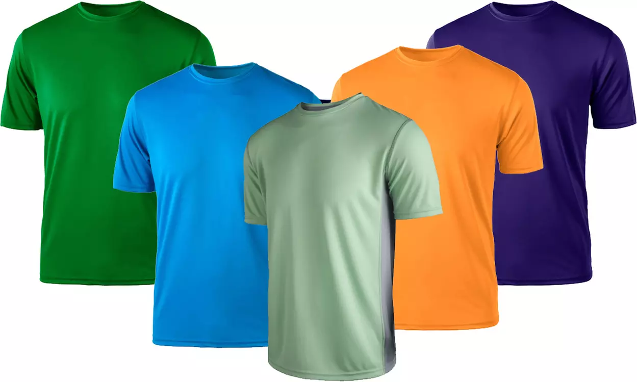 Zorrel Men's Active Performance T-Shirts - Multiple Options Available (XS-3XL) - Primary Image