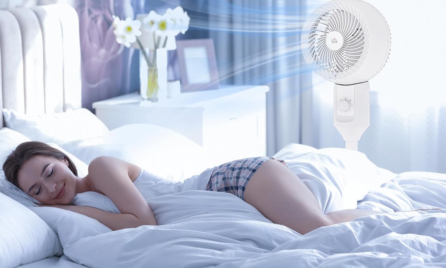 Image 11: HomCom 3 Speed Air Circulator Fan