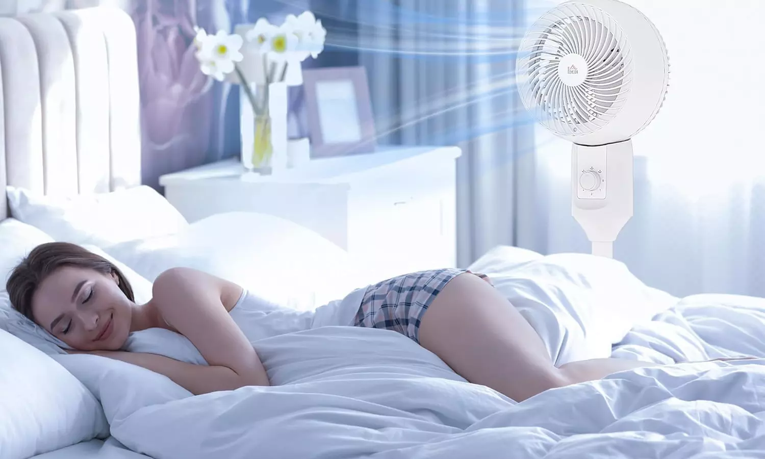 HomCom 3 Speed Air Circulator Fan