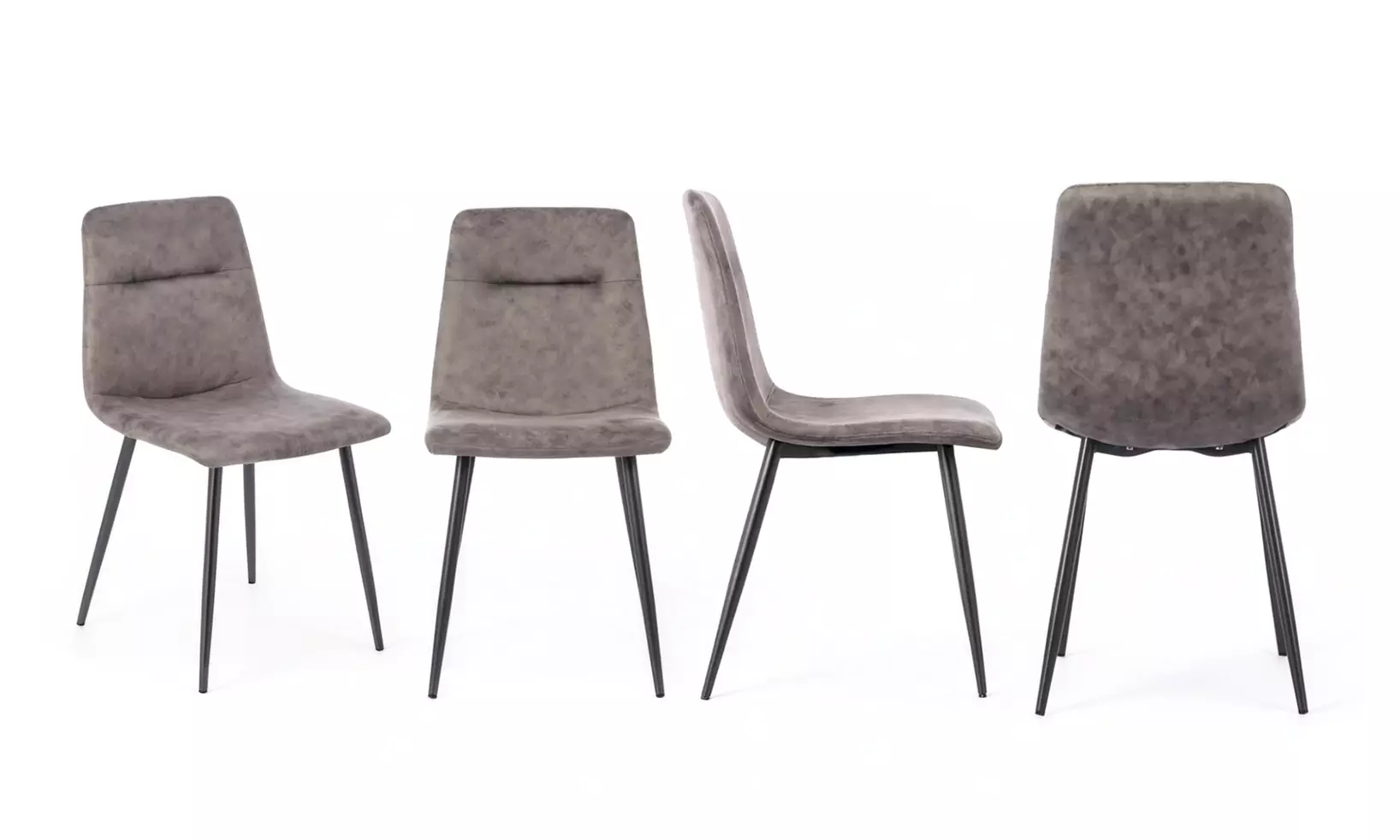 Set di 4 sedie Tia in similpelle