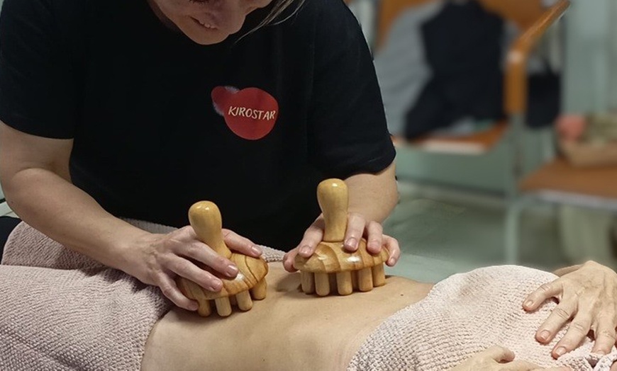 Image 5: Bono de 3, 6 o 9 sesiones de 1 hora/sesión de maderoterapia corporal