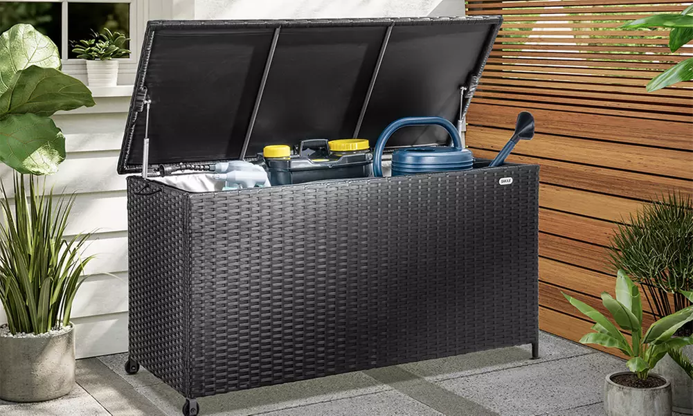 Baule portaoggetti da giardino Bakaji