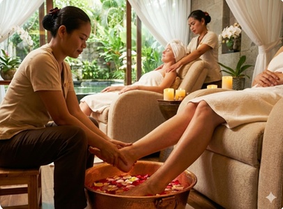 Aromatherapy Foot Ritual: Reflexology + Hot Towels in a 30-Minute Escape - Blue Opal Wellness Studio