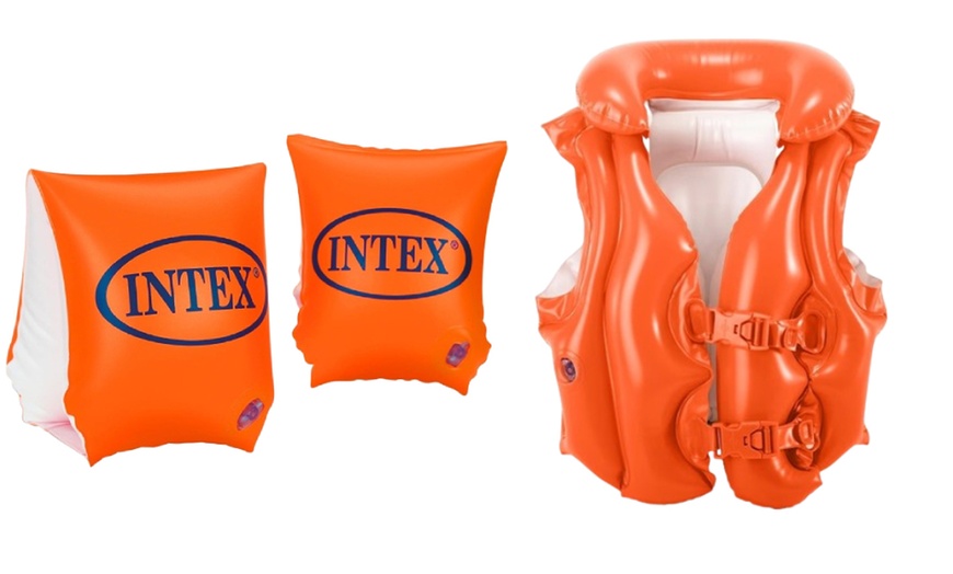 Image 3: Braccioli o gilet da nuoto per bambini Intex