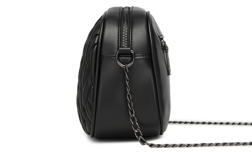 Image 7: Soft Lady's Crossbody Shoulder Bag With Long Strap
