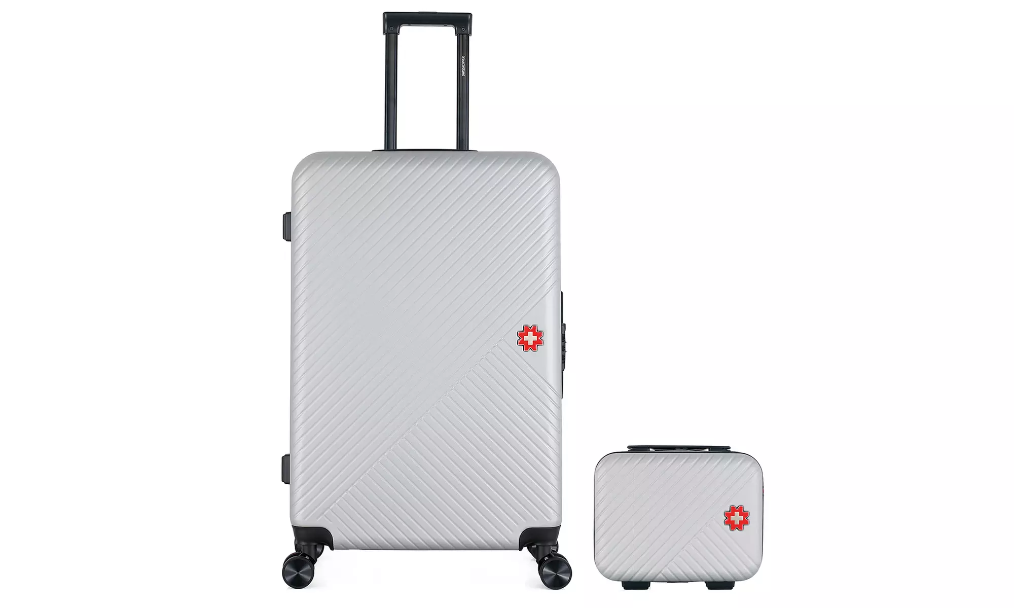 Lot avec valise grand format et vanity Swiss Kopper