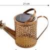 Image 9: Solar Watering Can Light - Warm White LED Rainfall Effect Garden Stake