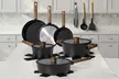 15-teiliges Kochgeschirrset mit Antihaftbeschichtung aus Granit - Second Medium