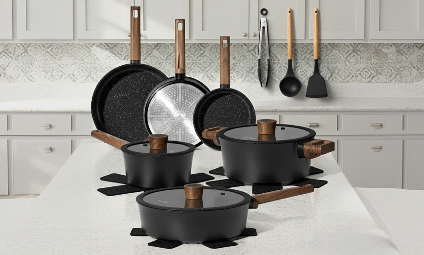 Image 5: Batterie de cuisine avec 15 pièces antiadhésives