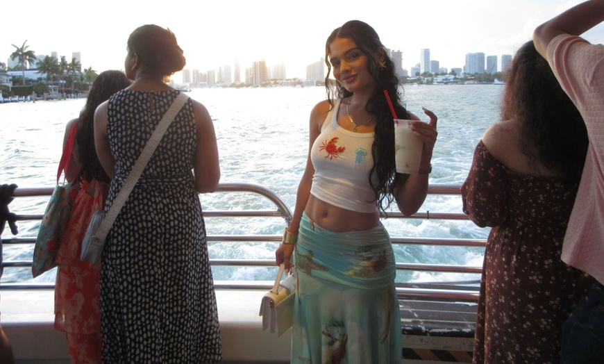 Image 3: Miami Skyline Sunset Cruise with Mojito Bar on Board - Up to 38% Off