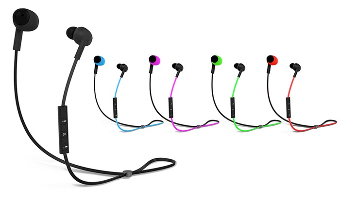 POM Gear Pro2Go B100 Bluetooth 4.0 Wireless Earbuds | Groupon