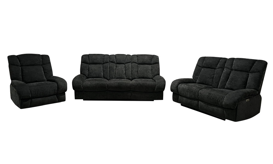 Image 4: DS Living Torino Electric Recliner Sofa Range