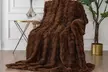 Luxury Faux Fur Bubble Blanket Throw - Image 2