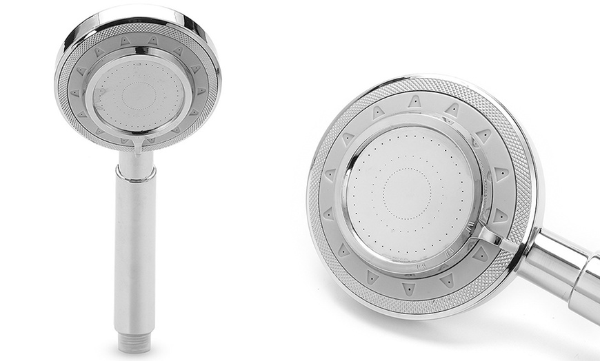 Image 3: One or Two Three-Mode Pressure Booster Shower Heads