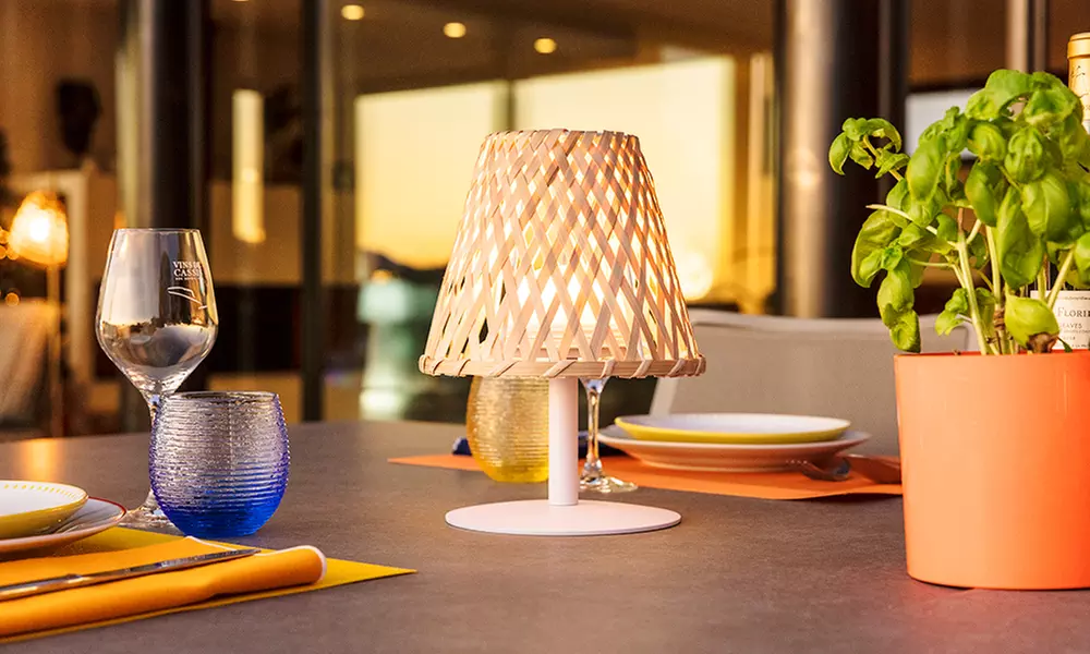 1 ou 2 lampes de table LED Ibiza sans fil avec double éclairage de Lumisky - Primary Image